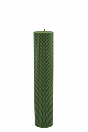 Lumanari din fagure 30x6 - Lumanare fagure - Verde - 30x6