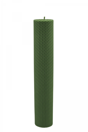 Lumanari din fagure 35x6 - Lumanare fagure - Verde - 35x6