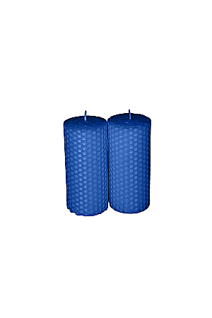 Lumanari decorative - Lumanare fagure - Albastru - 10x4.5