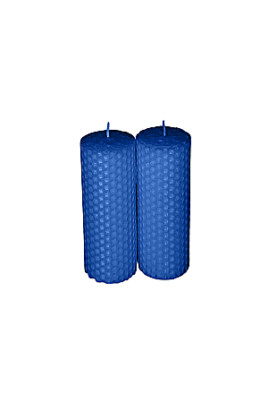Lumanari decorative - Lumanare fagure - Albastru - 13x4.5