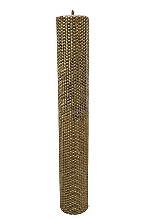 Lumanari din fagure 40x6 - Lumanare fagure - Auriu- 40x6