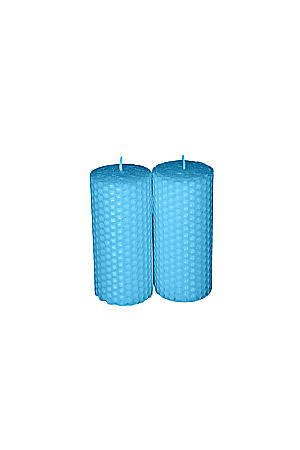 Lumanari decorative - Lumanare fagure - Blue - 10x4.5