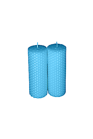 Lumanari decorative - Lumanare fagure - Blue - 13x4.5