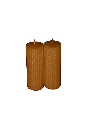 Lumanari decorative - Lumanare fagure - Caramel - 13x4.5