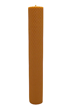 Lumanari din fagure 40x6 - Lumanare fagure - Caramel - 40x6