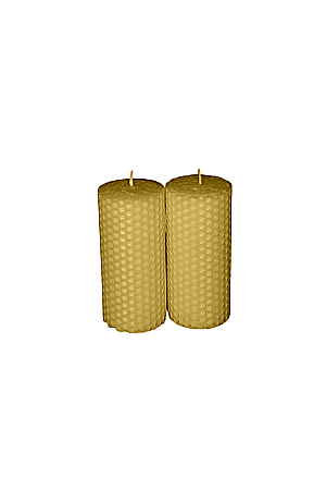 Lumanari decorative - Lumanare fagure - Galben - 10x4.5