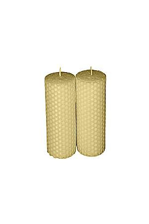 Lumanari decorative - Lumanare fagure - Galben Deschis- 13x4.5