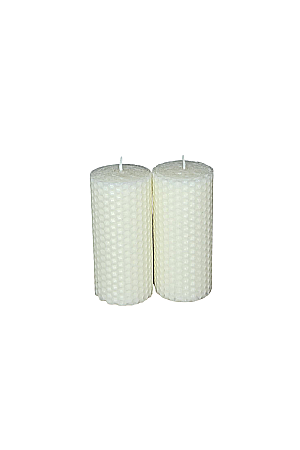 Lumanari decorative - Lumanare fagure - Milky White - 10x4.5