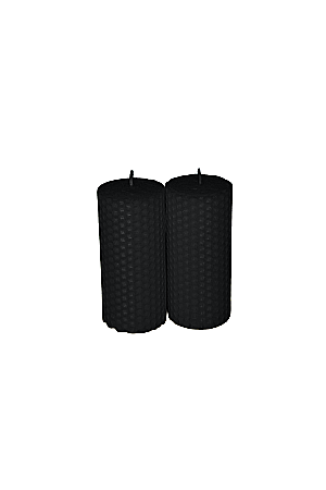 Lumanari decorative - Lumanare fagure - Negru - 10x4.5