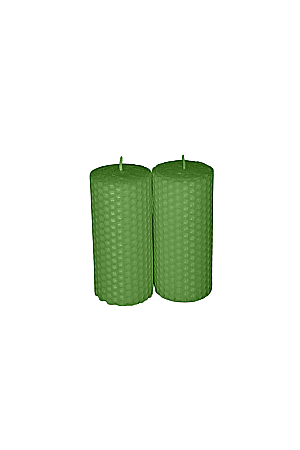 Lumanari decorative - Lumanare fagure - Verde Deschis - 10x4.5
