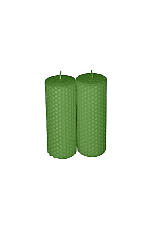 Lumanari decorative - Lumanare fagure - Verde Deschis- 13x4.5