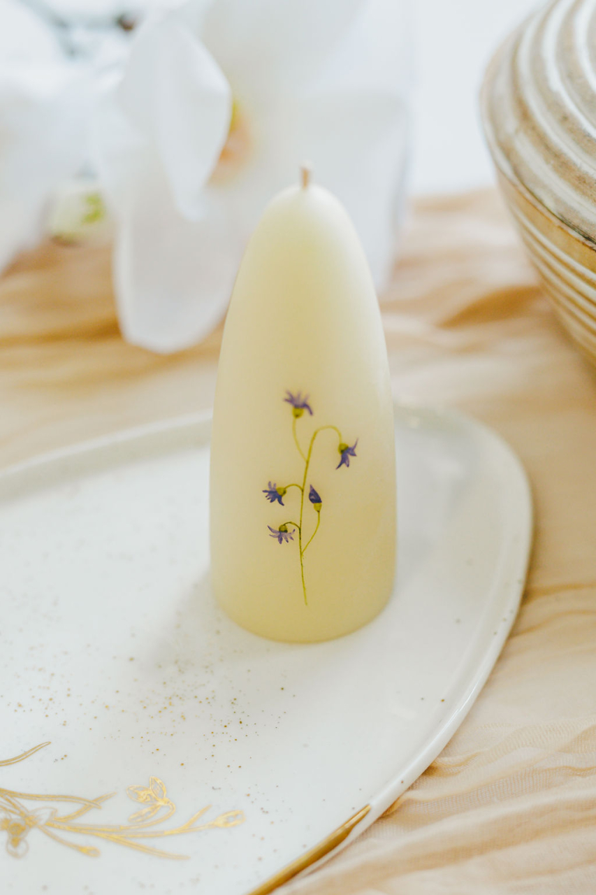 Lumanare naturala pictata [5]