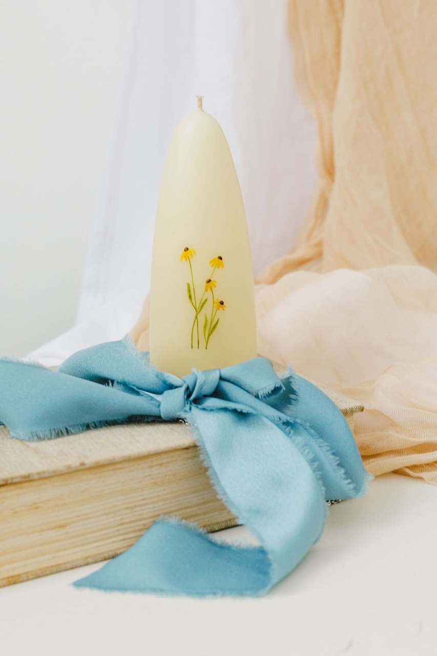 Lumanare  pictata manual [4]