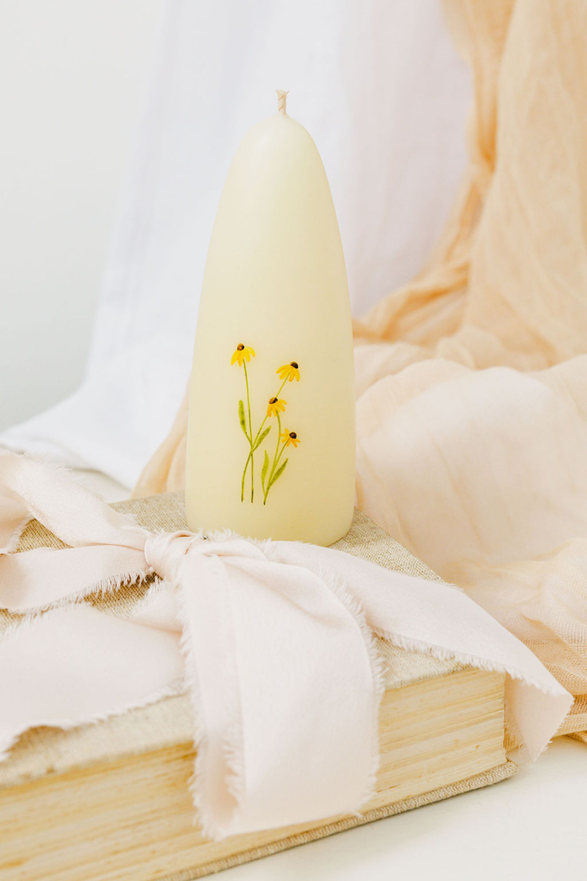 Lumanare  pictata manual [5]