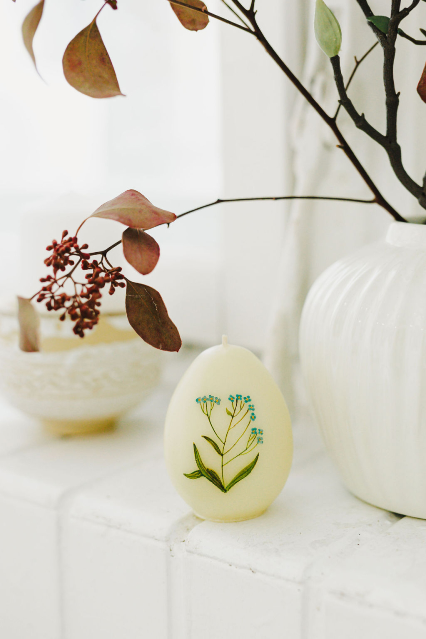 Lumânare din ceară naturală de albine parfumată [5]