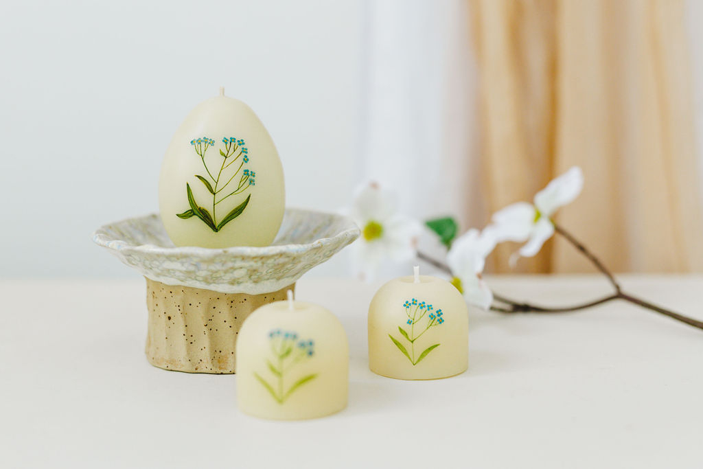 Lumânare din ceară naturală de albine parfumată [6]