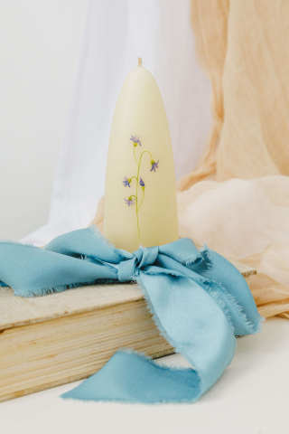 PURE - Lumanare naturala pictata