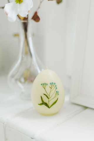 EASTER - Lumânare din ceară naturală de albine parfumată