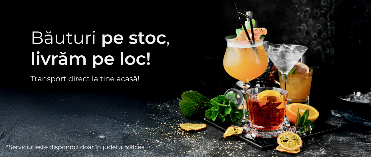 Bauturi pe stoc, livram pe loc!