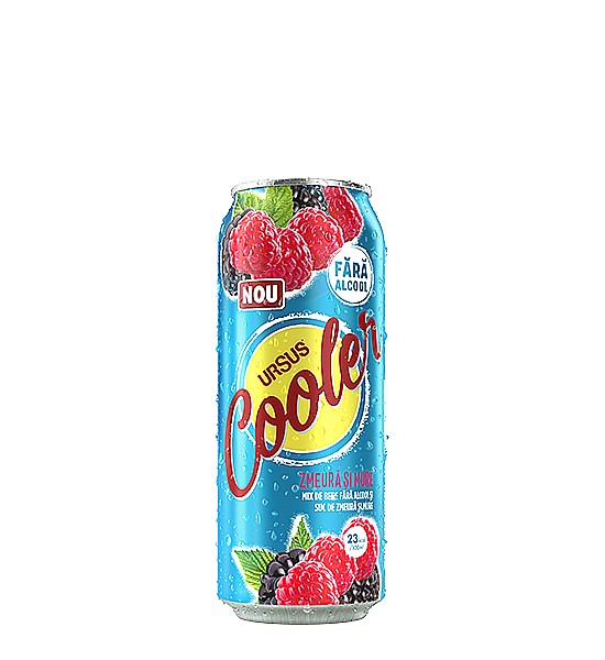 Ursus Cooler Zmeura si Mure fără alcool 0.5L [1]