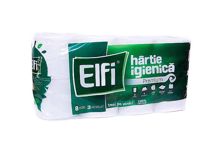 Hartie Igienica Elfi Family Premium 3 straturi 8role/box [1]