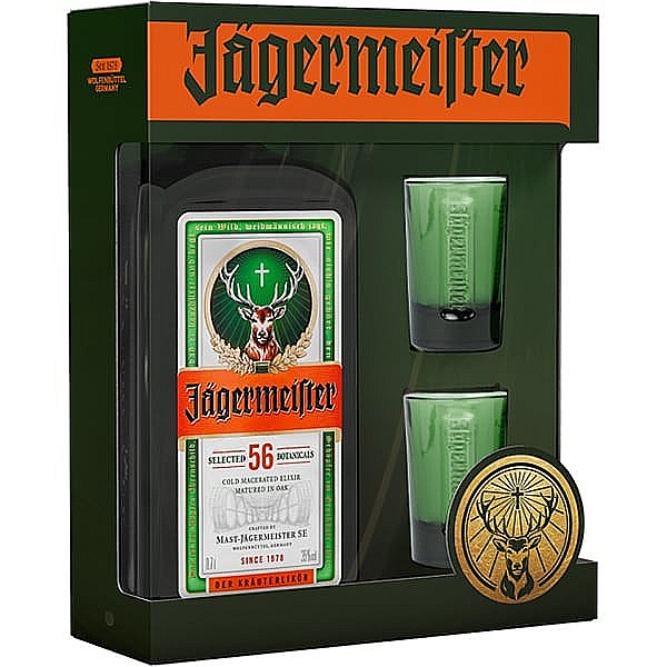 Jagermeister Liqueur 0.7L cu 2 Pahare [1]