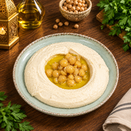 Mezze - Hummus Beiruti – Cremă fină de năut în stil libanez