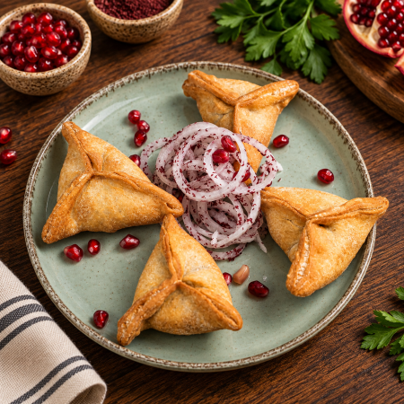 Mezze - Sambusek cu Spanac