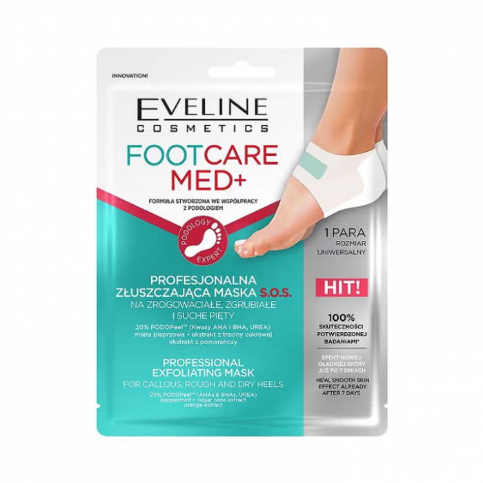 Masca Exfolianta pentru calcaie Foot Care MED+ [1]