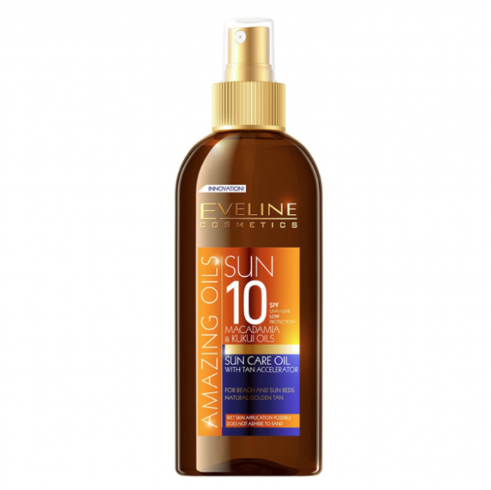 Ulei Protectie Solara Amazing Oils Sun Care Deep Tan Accelerator SPF10 150ml [1]