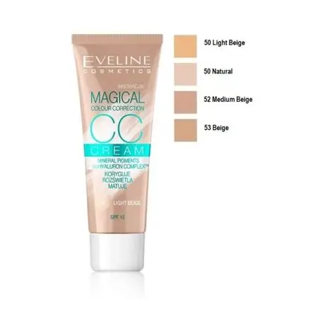 BB cream și CC cream - CC CREAM FOUNDATION CORRECTS ILLUMINATES MATTS