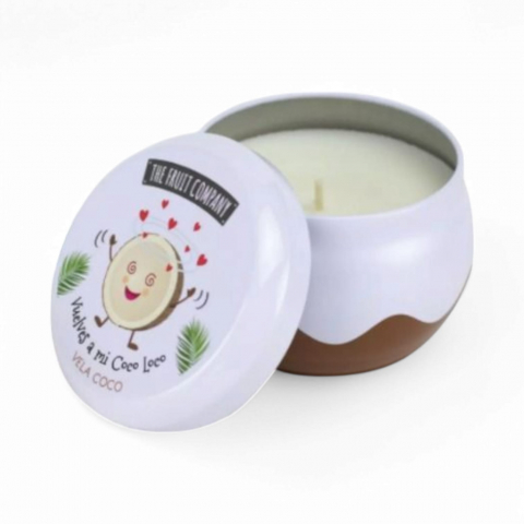 Odorizante de camera - Lumanare de ceara vegetala cu parfum de nuca de cocos, durata 40 ore