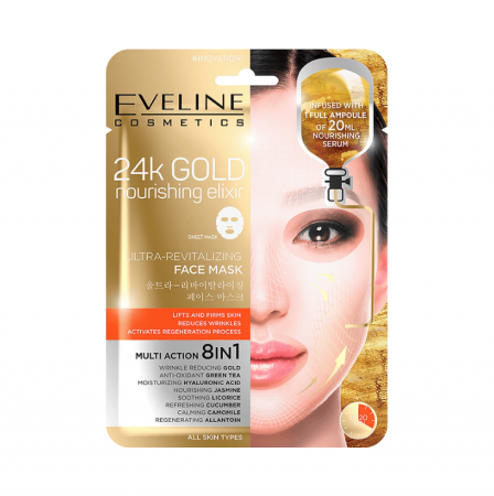 Îngrijire - Mască 8in1 Ultra-Revitalizanta Golden Nourishing Elixir