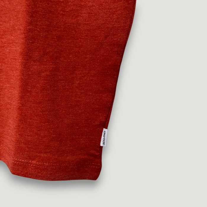 Tricou Jack & Jones Essentials Roșu Melanj- Outlet Original | BeNut Style [2]