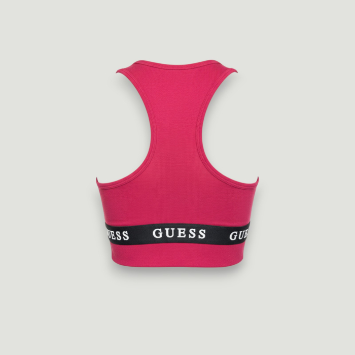 Bustieră damă Vișinie Guess original, logo distinctiv, colecție outlet. [2]