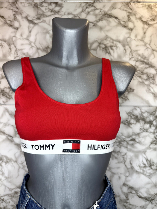 Bustieră damă Tommy Hilfiger originală, logo distinctiv, colecție outlet [1]
