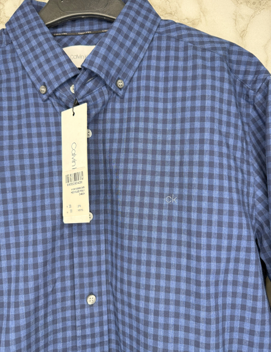 Cămășă bărbați Calvin Klein originală, logo distinctiv, colecție outlet [4]