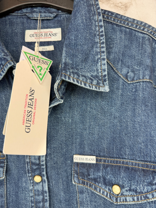 Cămășă bărbați Guess Jeans originală, logo distinctiv, colecție outlet [2]