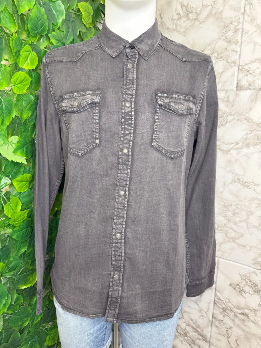 Cămășă bărbați Guess originală, logo distinctiv, colecție outlet [4]