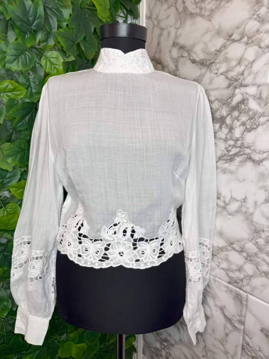 Cămașă damă Guess albă, originală outlet [1]