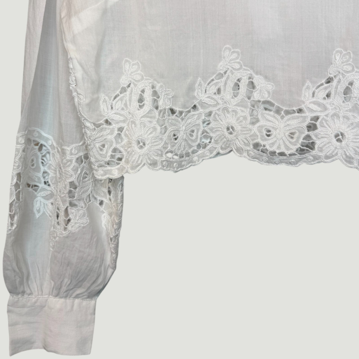 Cămașă damă Guess albă, originală outlet [3]