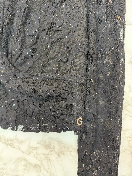 Cămașă damă Guess neagră, original outlet [2]