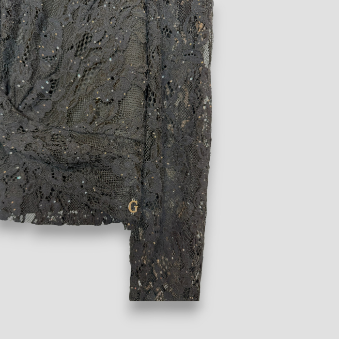 Cămașă damă Guess neagră, original outlet [3]