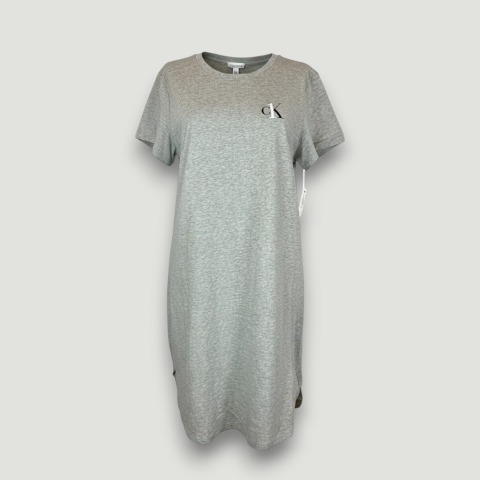 Cămașă de Noapte Calvin Klein Damă Gri – Originală, Confortabilă | Outlet Original | BeNut Style [2]