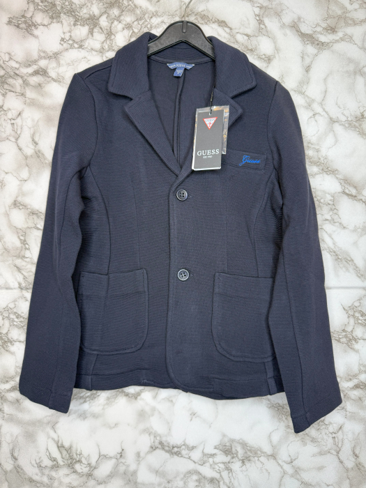 Cardigan Guess Copii – Bumbac- logo distinctiv, colecție outlet. URL: bluza-copii-guess [3]