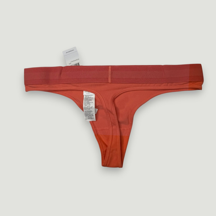 Chiloți Damă Calvin Klein – Model Tanga cu Logo-detalii logo, colecție outlet [3]