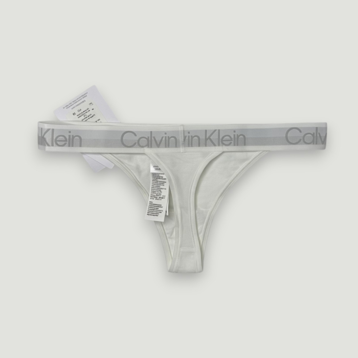 Chiloți Damă Calvin Klein – Model tanga cu Logo-detalii logo, colecție outlet [2]