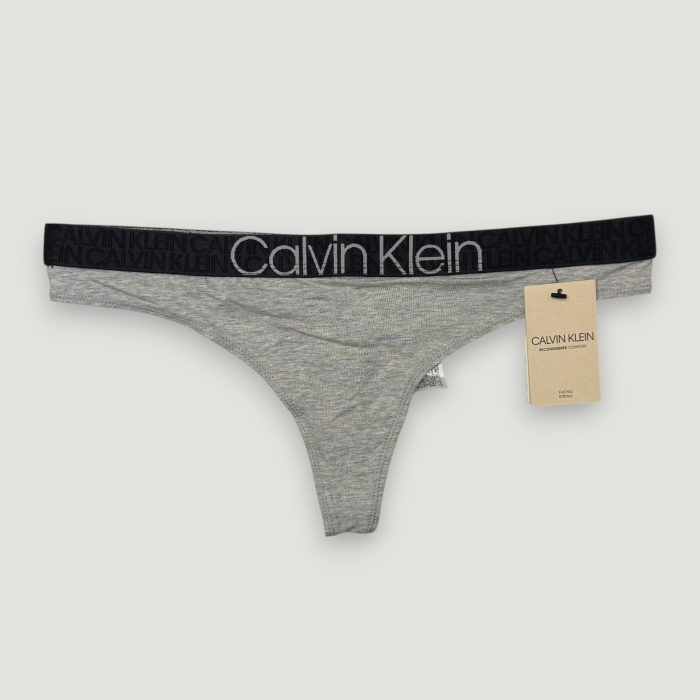 Chiloți Damă Calvin Klein – Model tanga cu Logo-detalii logo, colecție outlet [2]