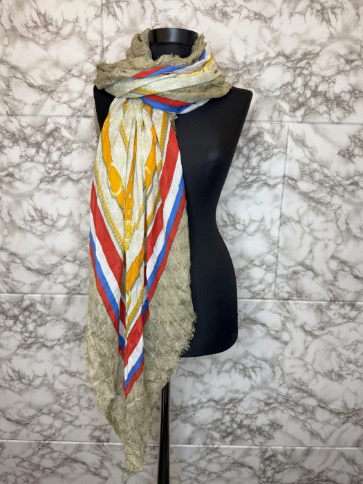 Eșarfă Guess Damă- logo distinctiv, colecție outlet. [6]