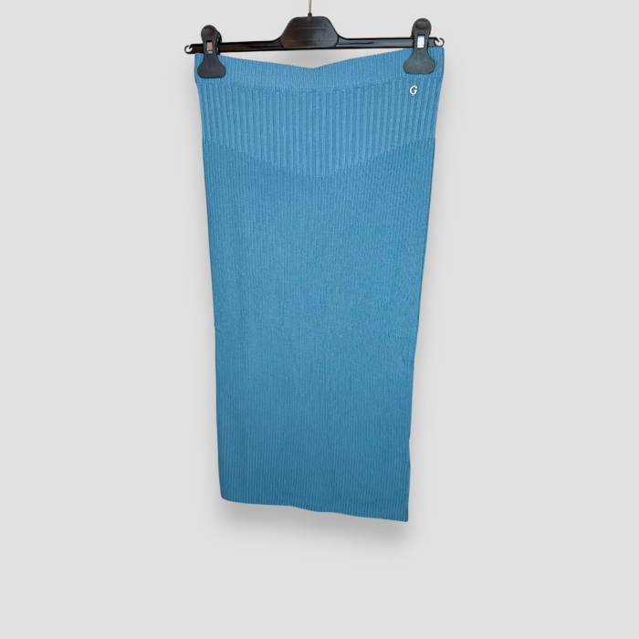 Fusta Midi Guess Albastra, Marimea L [2]